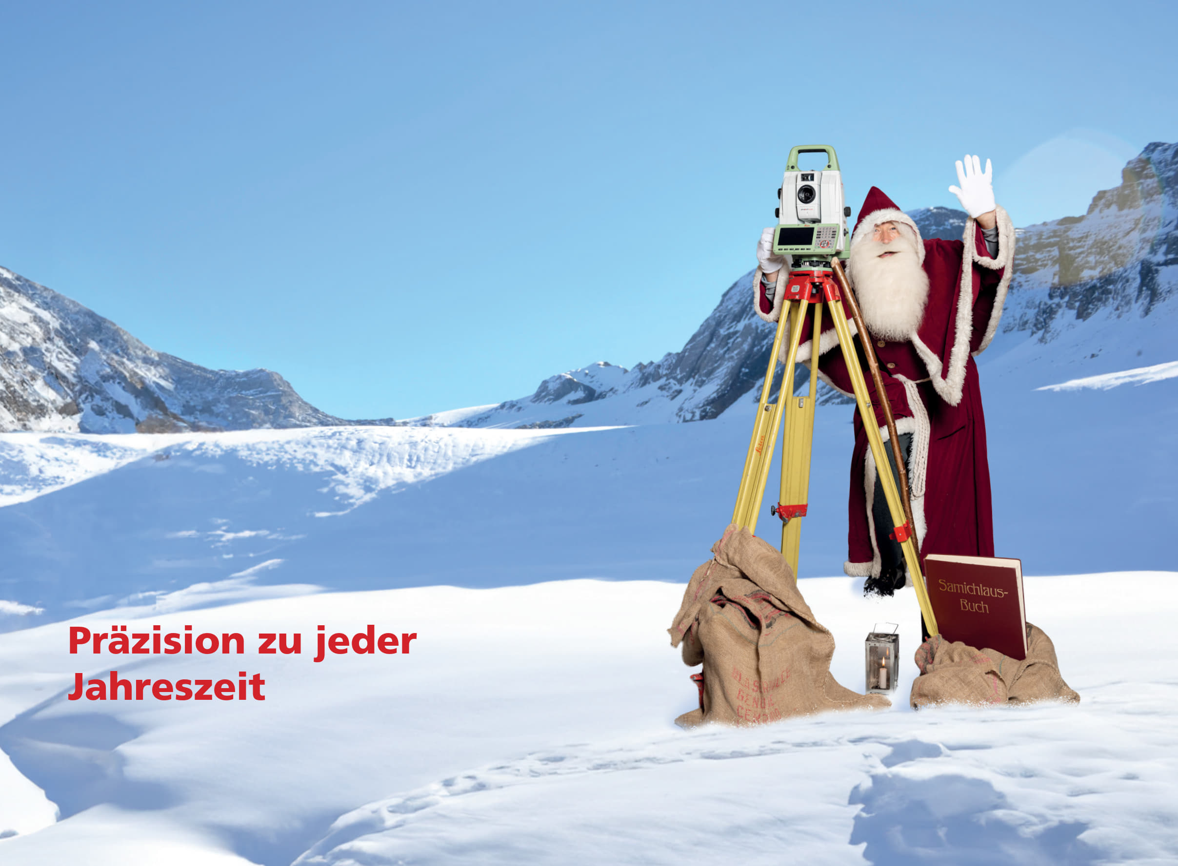 Chlaus Gletschervermessung